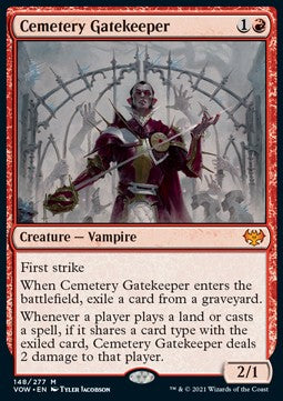 Cemetery Gatekeeper - Innistrad: Crimson Vow (Mythic) [VOW-148]