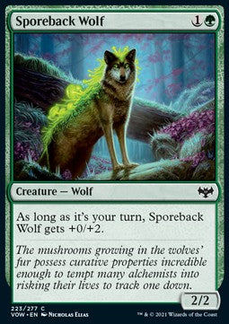 Sporeback Wolf - Innistrad: Crimson Vow (Common) [VOW-223]