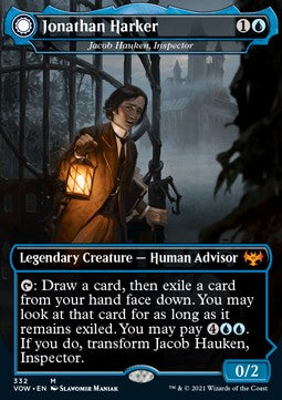 Jacob Hauken, Inspector // Hauken's Insight (V.2) - Innistrad: Crimson Vow: Extras (Mythic) [XVOW-332]