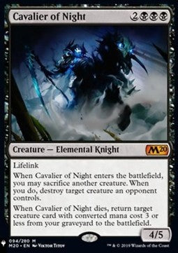 Cavalier of Night - The List (Mythic) [ZNL-94]