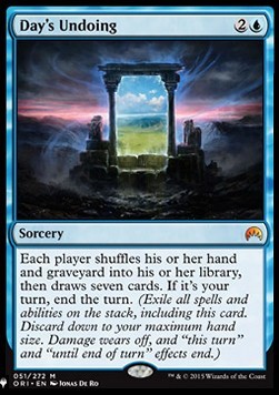 Day's Undoing - The List (Mythic) [ZNL-51]