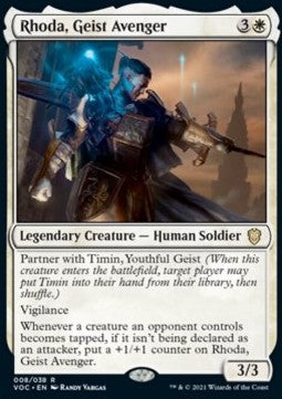 Rhoda, Geist Avenger (V.1) - Commander: Innistrad: Crimson Vow (Rare) [VOC-8]