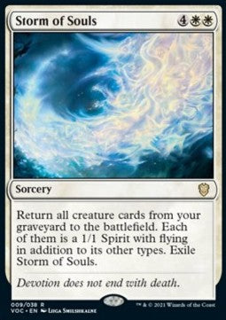 Storm of Souls (V.1) - Commander: Innistrad: Crimson Vow (Rare) [VOC-9]