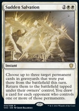 Sudden Salvation (V.1) - Commander: Innistrad: Crimson Vow (Rare) [VOC-10]