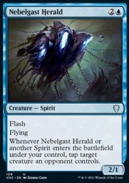 Nebelgast Herald - Commander: Innistrad: Crimson Vow (Uncommon) [VOC-109]