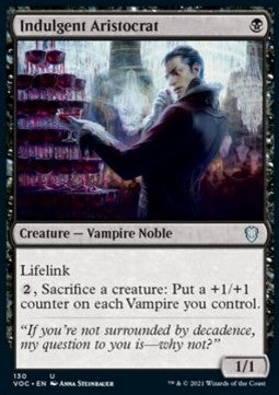 Indulgent Aristocrat - Commander: Innistrad: Crimson Vow (Uncommon) [VOC-130]