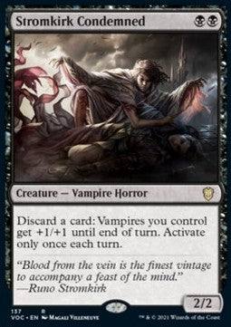 Stromkirk Condemned - Commander: Innistrad: Crimson Vow (Rare) [VOC-137]