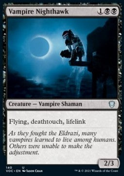 Vampire Nighthawk - Commander: Innistrad: Crimson Vow (Uncommon) [VOC-140]