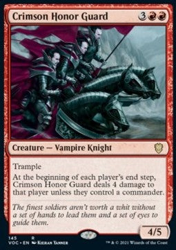 Crimson Honor Guard - Commander: Innistrad: Crimson Vow (Rare) [VOC-145]
