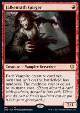 Falkenrath Gorger - Commander: Innistrad: Crimson Vow (Rare) [VOC-146]