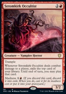 Stromkirk Occultist - Commander: Innistrad: Crimson Vow (Rare) [VOC-151]