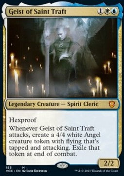 Geist of Saint Traft - Commander: Innistrad: Crimson Vow (Mythic) [VOC-155]