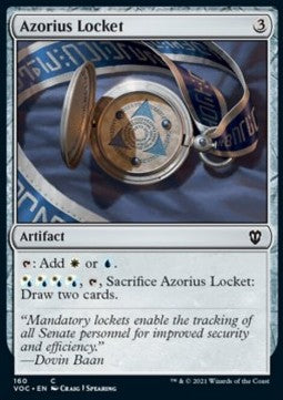 Azorius Locket - Commander: Innistrad: Crimson Vow (Common) [VOC-160]
