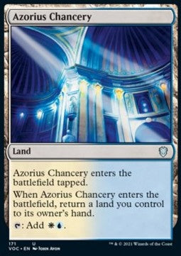 Azorius Chancery - Commander: Innistrad: Crimson Vow (Uncommon) [VOC-171]