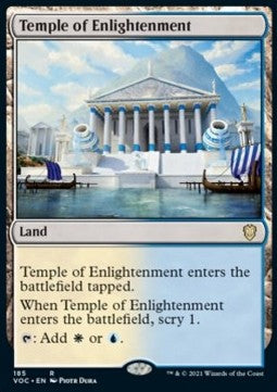 Temple of Enlightenment - Commander: Innistrad: Crimson Vow (Rare) [VOC-185]