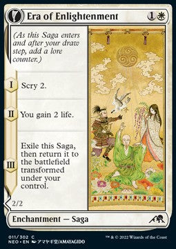 Era of Enlightenment // Hand of Enlightenment - Kamigawa: Neon Dynasty (Common) [NEO-11]