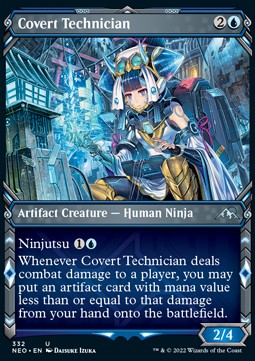 Covert Technician - Kamigawa: Neon Dynasty: Extras (Uncommon) [XNEO-332]
