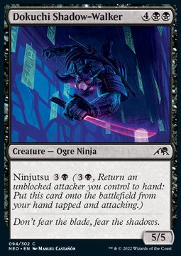 Dokuchi Shadow-Walker - Kamigawa: Neon Dynasty (Common) [NEO-94]