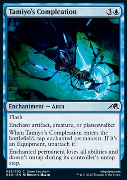 Tamiyo's Compleation - Kamigawa: Neon Dynasty (Common) [NEO-83]