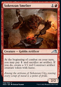 Sokenzan Smelter - Kamigawa: Neon Dynasty (Uncommon) [NEO-164]