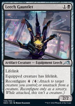 Leech Gauntlet - Kamigawa: Neon Dynasty (Uncommon) [NEO-106]