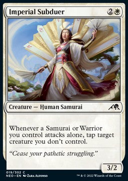 Imperial Subduer - Kamigawa: Neon Dynasty (Common) [NEO-19]