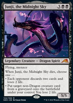 Junji, the Midnight Sky - Kamigawa: Neon Dynasty (Mythic) [NEO-102]