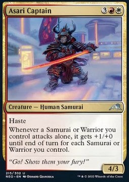 Asari Captain - Kamigawa: Neon Dynasty (Uncommon) [NEO-215]