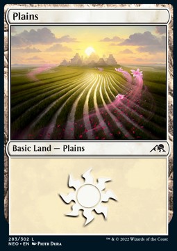 Plains (V.3) - Kamigawa: Neon Dynasty (Land) [NEO-283]
