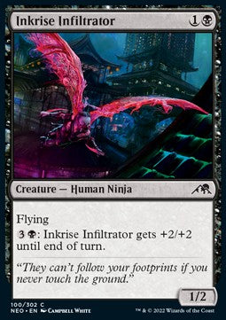 Inkrise Infiltrator - Kamigawa: Neon Dynasty (Common) [NEO-100]