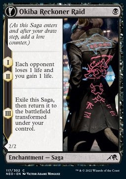 Okiba Reckoner Raid // Nezumi Road Captain - Kamigawa: Neon Dynasty (Common) [NEO-117]