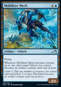 Mobilizer Mech - Kamigawa: Neon Dynasty (Uncommon) [NEO-65]