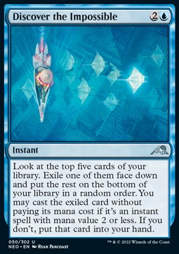 Discover the Impossible - Kamigawa: Neon Dynasty (Uncommon) [NEO-50]