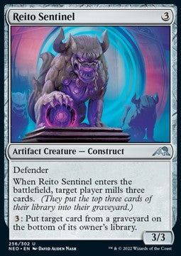 Reito Sentinel - Kamigawa: Neon Dynasty (Uncommon) [NEO-256]