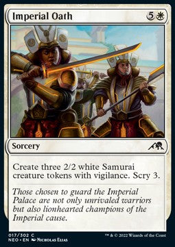 Imperial Oath - Kamigawa: Neon Dynasty (Common) [NEO-17]