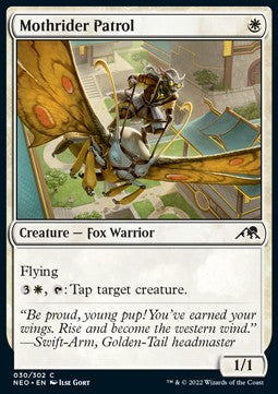 Mothrider Patrol - Kamigawa: Neon Dynasty (Common) [NEO-30]