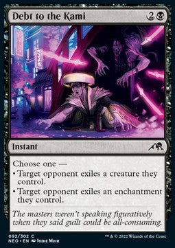 Debt to the Kami - Kamigawa: Neon Dynasty (Common) [NEO-92]