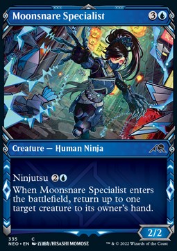 Moonsnare Specialist - Kamigawa: Neon Dynasty: Extras (Common) [XNEO-335]