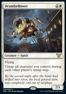 Drumbellower (V.1) - Commander: Kamigawa: Neon Dynasty (Rare) [NEC-6]