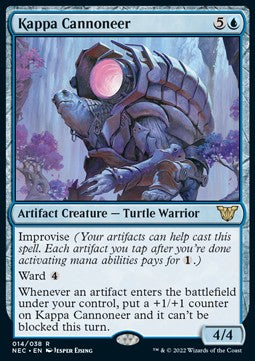 Kappa Cannoneer (V.1) - Commander: Kamigawa: Neon Dynasty (Rare) [NEC-14]