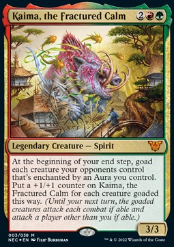 Kaima, the Fractured Calm (V.1) - Commander: Kamigawa: Neon Dynasty (Mythic) [NEC-3]