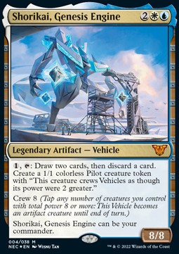 Shorikai, Genesis Engine (V.1) - Commander: Kamigawa: Neon Dynasty (Mythic) [NEC-4]