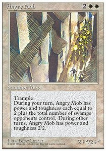 Angry Mob - Fourth Edition (Uncommon)