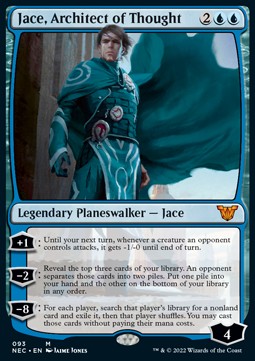 Jace, Architect of Thought - Commander: Kamigawa: Neon Dynasty (Mythic) [NEC-93]