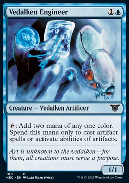 Vedalken Engineer - Commander: Kamigawa: Neon Dynasty (Common) [NEC-100]