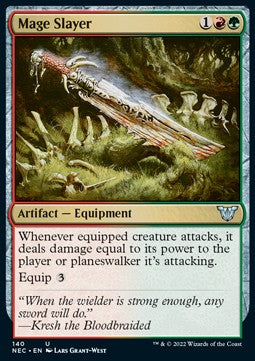 Mage Slayer - Commander: Kamigawa: Neon Dynasty (Uncommon) [NEC-140]