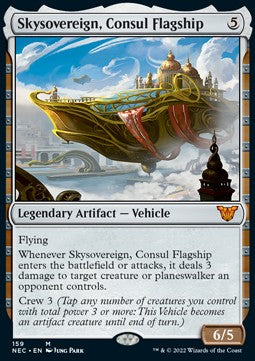 Skysovereign, Consul Flagship - Commander: Kamigawa: Neon Dynasty (Mythic) [NEC-159]