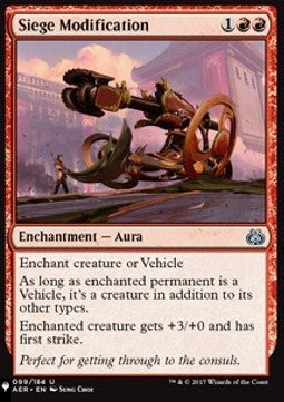 Siege Modification - The List (Uncommon) [ZNL-99]
