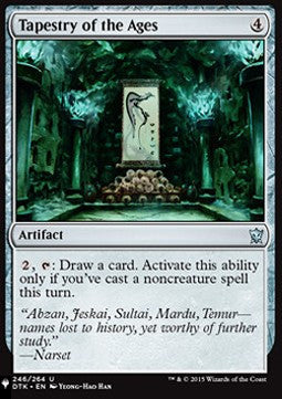 Tapestry of the Ages - The List (Uncommon) [ZNL-246]