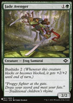 Jade Avenger - The List (Common) [ZNL-167]